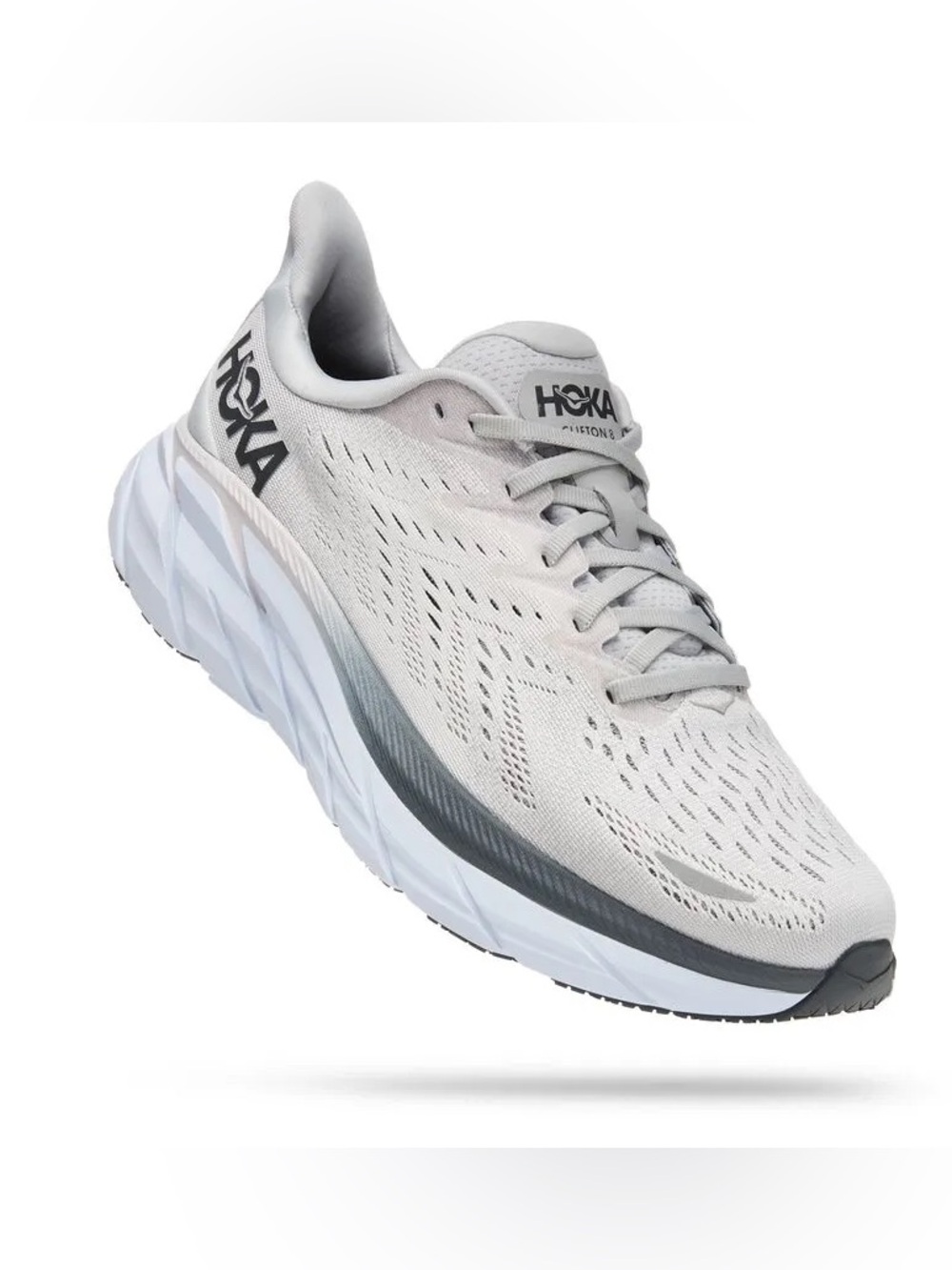 Hoka Men’s Clifton 8 Running Shoes - Size 12.5D